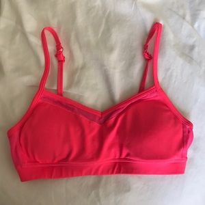Hot Pink Aerie Sports Bra